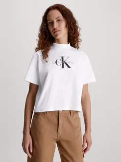 Calvin Klein T-shirt Con Monogramma Dal Taglio Relaxed