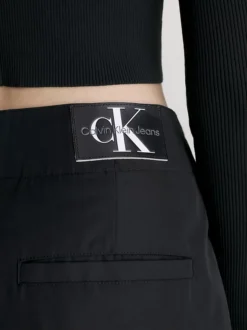 Calvin Klein Pantaloni A Gamba Larga E Vita Alta -Offerta Economica Calvin Klein J20J222133 BEH alternate2