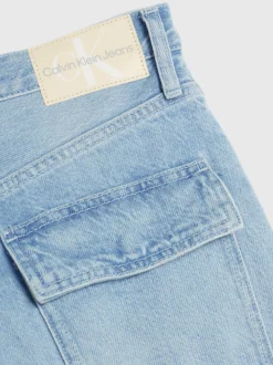 Calvin Klein Jeans Pratici A Vita Alta Taglio Relaxed -Offerta Economica Calvin Klein J20J222180 1AA alternate7