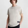Calvin Klein T-shirt Con Stemma In Cotone Biologico -Offerta Economica Calvin Klein J30J315319 ACI main