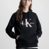Calvin Klein Felpa Con Cappuccio E Monogramma In Cotone -Offerta Economica Calvin Klein J30J320805 BEH main