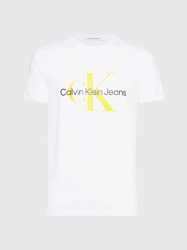Calvin Klein T-shirt Con Monogramma Slim 8 Calvin Klein T-shirt Con Monogramma Slim - immagine 6