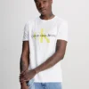 Calvin Klein T-shirt Con Monogramma Slim 1 Calvin Klein T-shirt Con Monogramma Slim -Offerta Economica Calvin Klein J30J320806 YAF main
