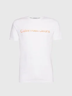 Calvin Klein T-shirt Con Logo Slim 11 Calvin Klein T-shirt Con Logo Slim -Offerta Economica Calvin Klein J30J322511 YAF alternate4