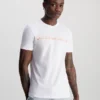 Calvin Klein T-shirt Con Logo Slim -Offerta Economica Calvin Klein J30J322511 YAF main