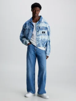 Calvin Klein Giacca Di Jeans Bleached Oversize -Offerta Economica Calvin Klein J30J322762 1A4 alternate3