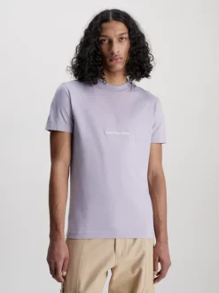 Calvin Klein T-shirt Con Logo Slim