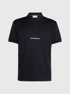 Calvin Klein Polo Con Logo Taglio Relaxed -Offerta Economica Calvin Klein J30J322853 BEH alternate4