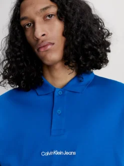 Calvin Klein Polo Con Logo Taglio Relaxed -Offerta Economica Calvin Klein J30J322853 C3B alternate2