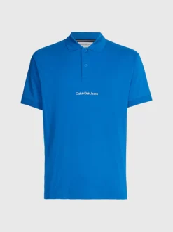 Calvin Klein Polo Con Logo Taglio Relaxed -Offerta Economica Calvin Klein J30J322853 C3B alternate4