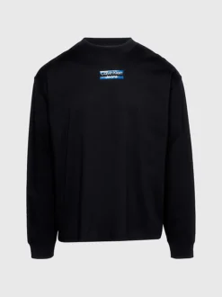 Calvin Klein T-shirt A Maniche Lunghe Oversize -Offerta Economica Calvin Klein J30J322871 BEH alternate5