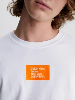 Calvin Klein T-shirt Con Stemma -Offerta Economica Calvin Klein J30J322879 YAF alternate3