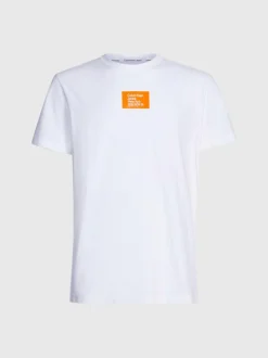 Calvin Klein T-shirt Con Stemma -Offerta Economica Calvin Klein J30J322879 YAF alternate5