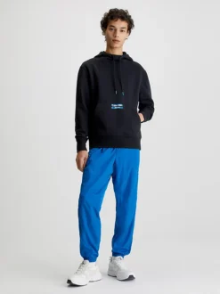 Calvin Klein Felpa Con Cappuccio Con Logo -Offerta Economica Calvin Klein J30J322891 BEH alternate4