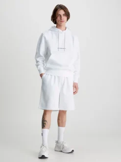 Calvin Klein Felpa Con Cappuccio E Logo -Offerta Economica Calvin Klein J30J322894 YAF alternate4