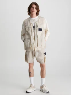 Calvin Klein Gilet In Nylon Taglio Relaxed -Offerta Economica Calvin Klein J30J322935 ACI alternate3