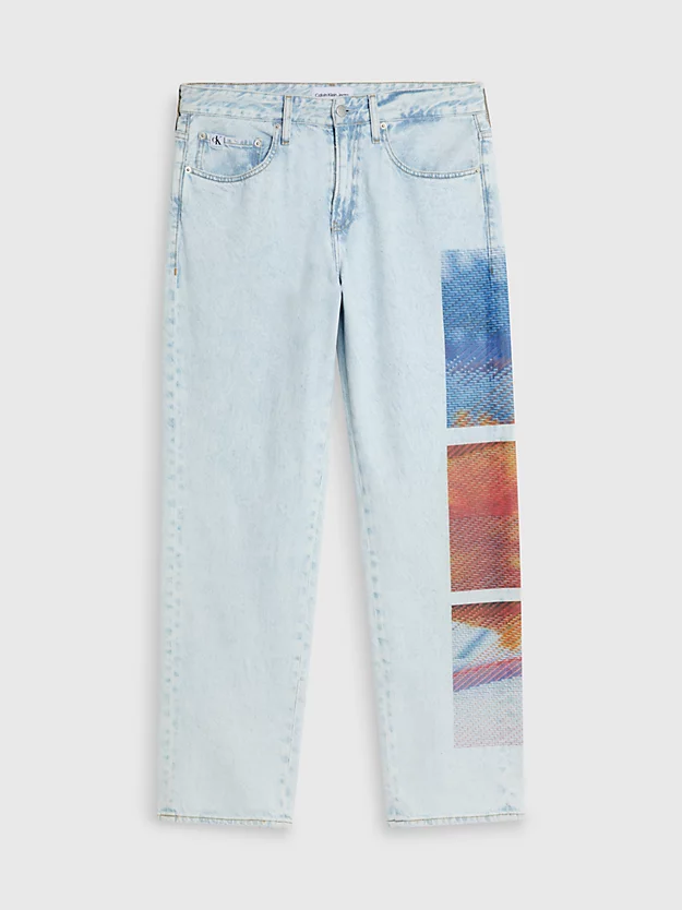 Calvin Klein 90's Straight Jeans Con Stampa 8 Calvin Klein 90's Straight Jeans Con Stampa - immagine 6