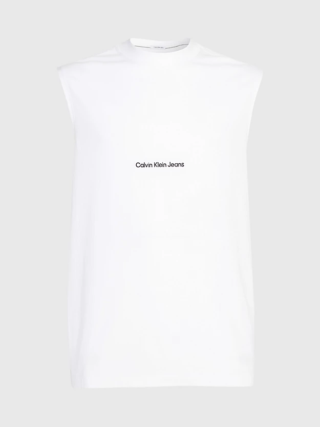 Calvin Klein Canotta In Cotone Biologico Vestibilità Relaxed 8 Calvin Klein Canotta In Cotone Biologico Vestibilità Relaxed - immagine 6