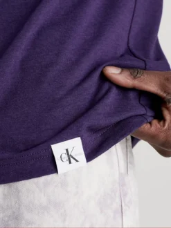 Calvin Klein T-shirt Con Logo Tab Slim -Offerta Economica Calvin Klein J30J323294 VGS alternate2