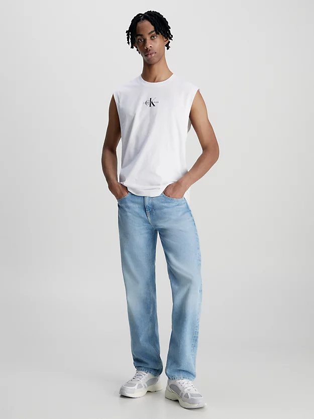 Calvin Klein 90's Straight Jeans Riciclati 7 Calvin Klein 90's Straight Jeans Riciclati - immagine 5