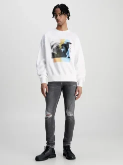 Calvin Klein Jeans Vestibilità Skinny 10 Calvin Klein Jeans Vestibilità Skinny -Offerta Economica Calvin Klein J30J323366 1BZ alternate3