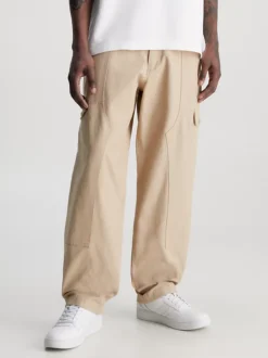Calvin Klein Pantaloni Cargo In Tela In Cotone