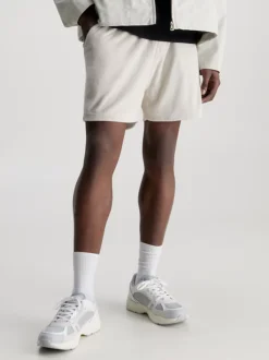 Calvin Klein Pantaloncini Da Tuta In Spugna