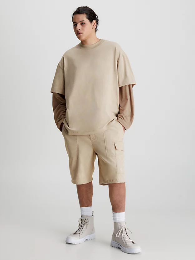 Calvin Klein T-shirt Doppiata Manica Lunga 7 Calvin Klein T-shirt Doppiata Manica Lunga - immagine 5