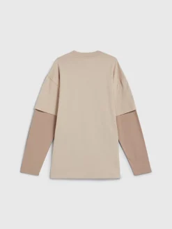 Calvin Klein T-shirt Doppiata Manica Lunga 16 Calvin Klein T-shirt Doppiata Manica Lunga -Offerta Economica Calvin Klein J30J323569 ABM alternate6