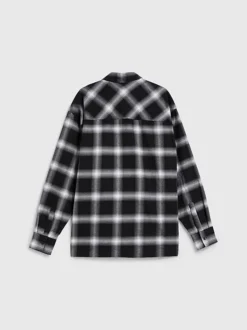 Calvin Klein Giacca A Camicia A Quadri Oversize -Offerta Economica Calvin Klein J30J323570 YAF alternate6