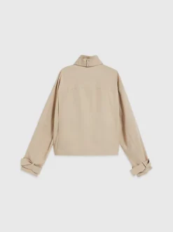 Calvin Klein Giacca-camicia Con Zip Integrale Oversize -Offerta Economica Calvin Klein J30J323571 ABM alternate6