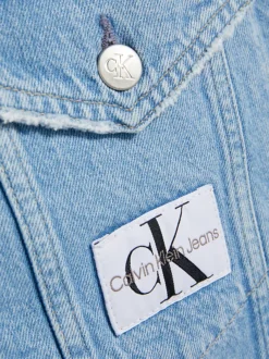 Calvin Klein Scamiciato In Denim Oversize -Offerta Economica Calvin Klein J30J323572 1AA alternate7