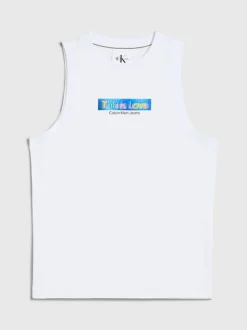 Calvin Klein Canotta Slim - Pride -Offerta Economica Calvin Klein J30J323602 YAF alternate6