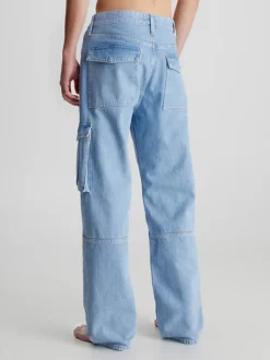 Calvin Klein 90's Straight Jeans Pratici -Offerta Economica Calvin Klein J30J323668 1AA alternate2