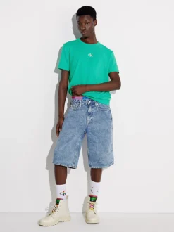 Calvin Klein T-shirt Slim Con Monogramma - Pride 15 Calvin Klein T-shirt Slim Con Monogramma - Pride -Offerta Economica Calvin Klein J30J323715 LAY alternate4