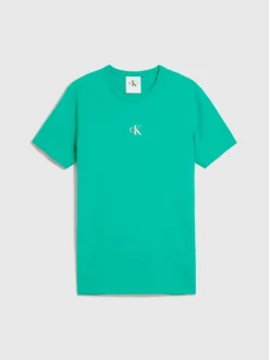 Calvin Klein T-shirt Slim Con Monogramma - Pride 17 Calvin Klein T-shirt Slim Con Monogramma - Pride -Offerta Economica Calvin Klein J30J323715 LAY alternate6