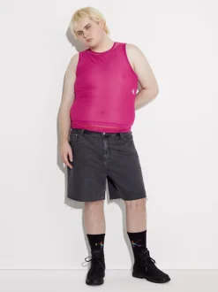 Calvin Klein Canotta A Doppio Strato In Rete - Pride -Offerta Economica Calvin Klein J30J323720 VCS alternate4