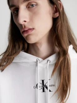 Calvin Klein Felpa Con Cappuccio Monogram -Offerta Economica Calvin Klein J30J323749 YAF alternate2