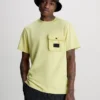 Calvin Klein T-shirt Con Tasca Taglio Relaxed -Offerta Economica Calvin Klein J30J323807 KCQ main