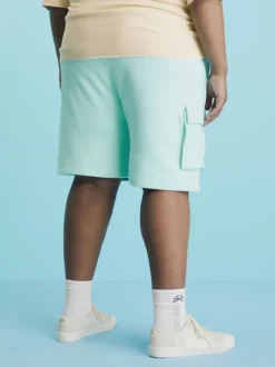 Calvin Klein Pantaloncini Da Tuta Cargo Taglio Relaxed -Offerta Economica Calvin Klein J30J324137 L6V alternate2