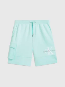 Calvin Klein Pantaloncini Da Tuta Cargo Taglio Relaxed -Offerta Economica Calvin Klein J30J324137 L6V alternate5