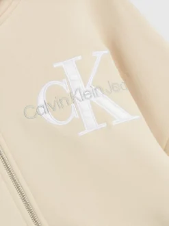 Calvin Klein Felpa Con Cappuccio E Zip Integrale Oversize -Offerta Economica Calvin Klein J30J324138 ACJ alternate7