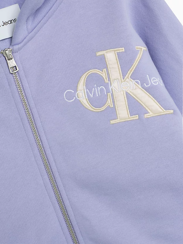 Calvin Klein Felpa Con Cappuccio E Zip Integrale Oversize 10 Calvin Klein Felpa Con Cappuccio E Zip Integrale Oversize - immagine 8