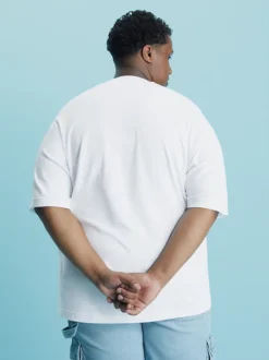 Calvin Klein T-shirt Con Monogramma Dal Taglio Relaxed -Offerta Economica Calvin Klein J30J324139 YAF alternate2