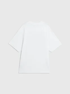 Calvin Klein T-shirt Con Monogramma Dal Taglio Relaxed -Offerta Economica Calvin Klein J30J324139 YAF alternate6