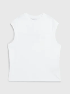 Calvin Klein Canotta Con Logo Sul Retro Taglio Relaxed 14 Calvin Klein Canotta Con Logo Sul Retro Taglio Relaxed -Offerta Economica Calvin Klein J30J324140 YAF alternate5