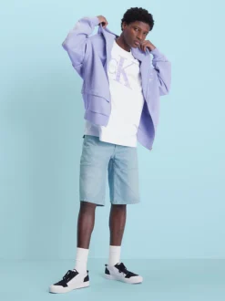 Calvin Klein Pantaloncini Di Jeans Vestibilità Ampia '90 -Offerta Economica Calvin Klein J30J324141 1AA alternate4