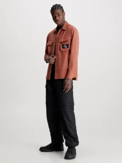 Calvin Klein Giacca-camicia Multitasche Taglio Relaxed -Offerta Economica Calvin Klein J30J324180 GAN alternate4