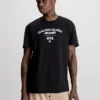 Calvin Klein T-shirt Con Logo In Stile College 2 Calvin Klein T-shirt Con Logo In Stile College -Offerta Economica Calvin Klein J30J324206 BEH main