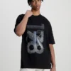 Calvin Klein T-shirt College Oversize Con Logo -Offerta Economica Calvin Klein J30J324207 BEH main